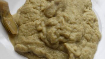 Crema di carciofi e cannellini
