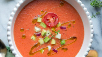 Gazpacho piccante vegan