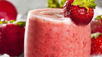 Smoothie di fragola alla vitamina C
