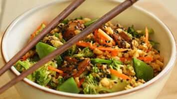 Ricetta funghi e broccoli in scodella