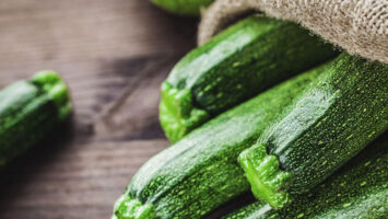 Menù crudista di luglio a base di zucchine