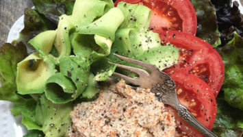 Ricetta insalata con pomodori ed alga kombu