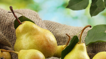 menu crudista di ottobre a base di pera