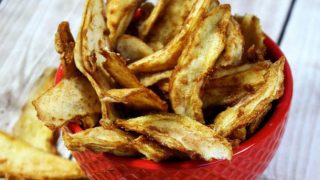 Ricetta chips raw vegan pera cannella