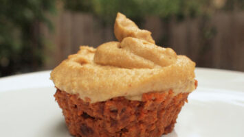 Ricetta cupcakes di carote crude ed arancia